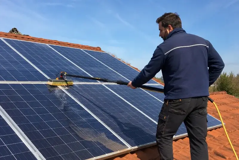 Nettoyage et entretien de panneaux solaires à Bastennes